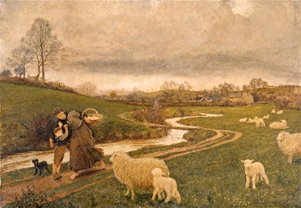 Frederick Walker - The Right of Way (1875)