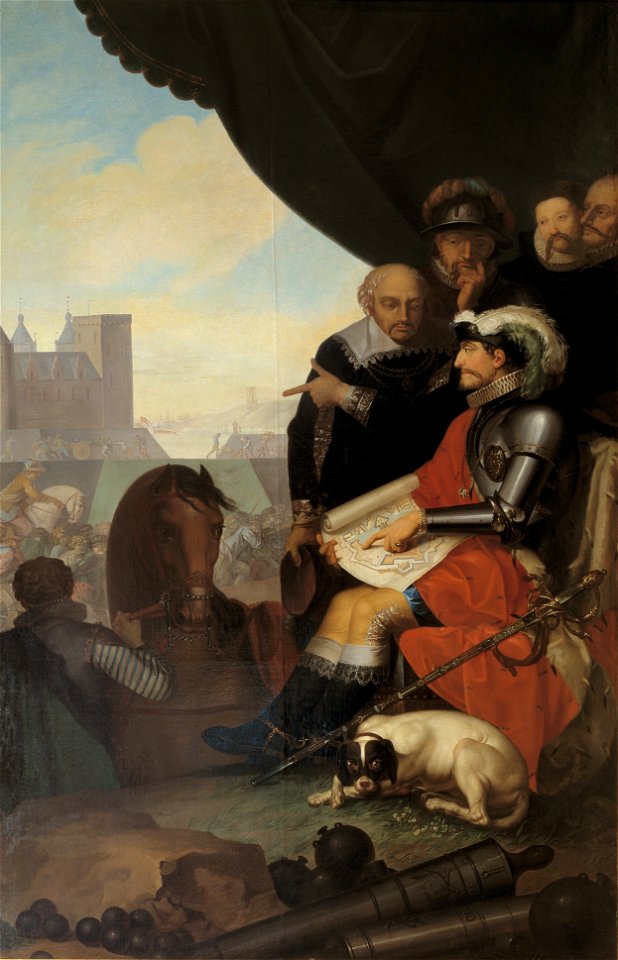 Frederik II Builds Kronborg Castle at Elsinore, KMS3296