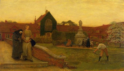Frederick Walker - The Harbour of Refuge (1872)