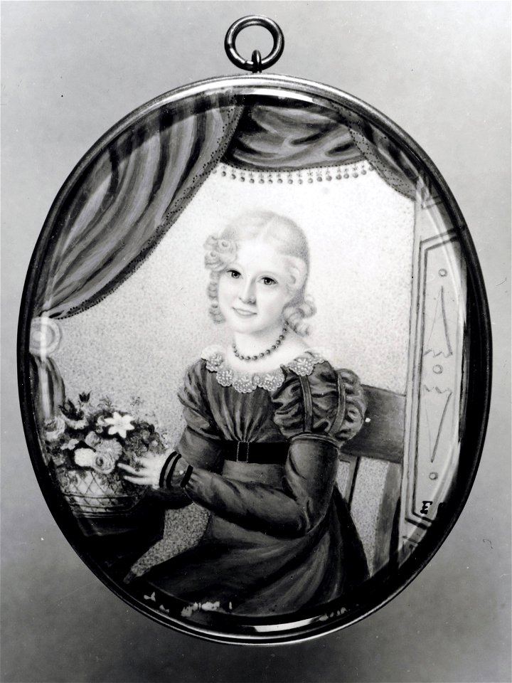 Fredrika Gustava Poppius (1812-1888), fröken (Fredrika Bremer) - Nationalmuseum - 24243