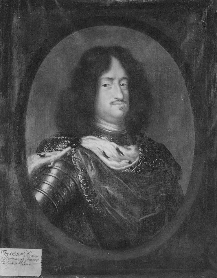 Fredrik III, 1609-1670, konung och Danmark och Norge (David Klöcker Ehrenstrahl) - Nationalmuseum - 15786