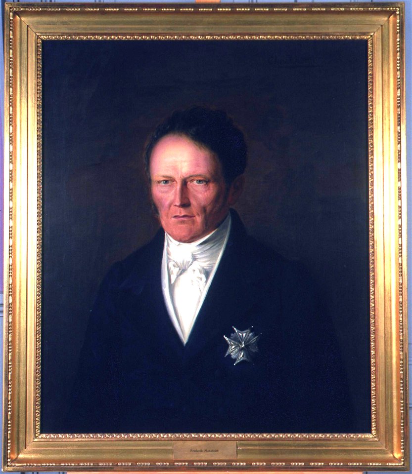 Frederik Motzfeldt malt av Christian Olsen, fra Eidsvoll 1814 EM.01506