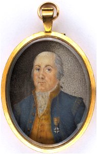 Fredrik Sigismund Novisadi - Majuri Carl Clerck - S 207 - Finnish National Gallery