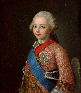 Fredou - Louis-Joseph-Xavier of France, Duke of Burgundy, Versailles. Free illustration for personal and commercial use.
