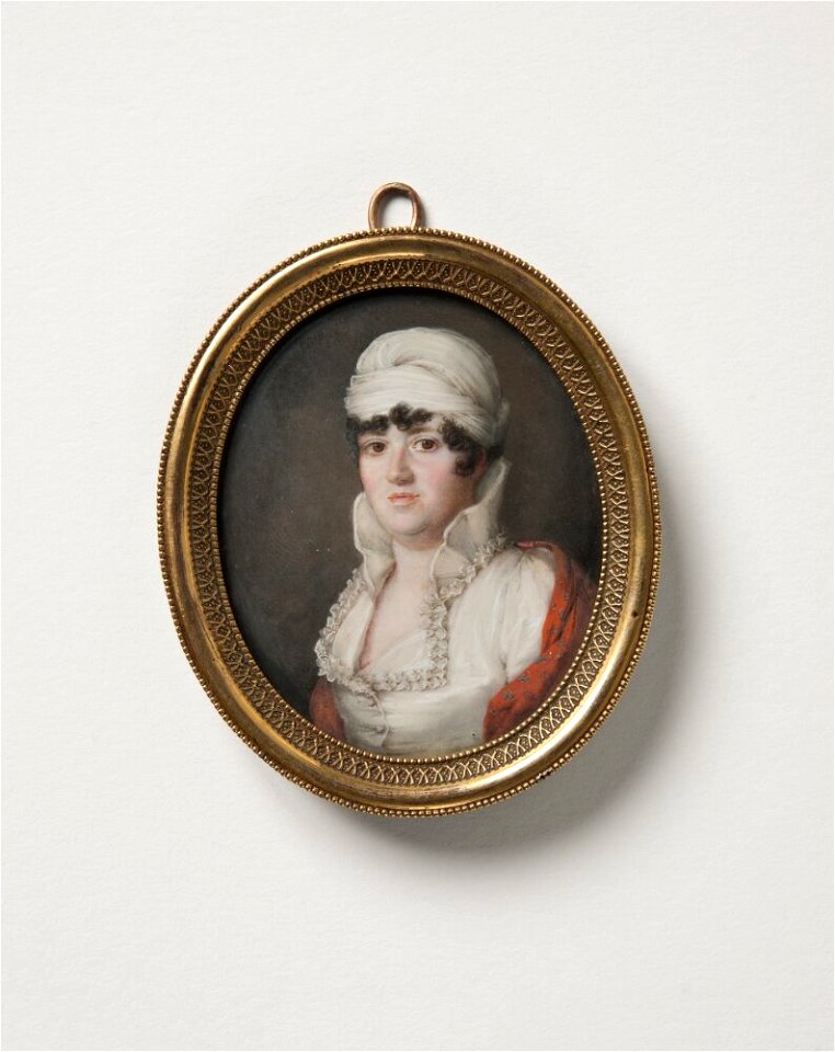 Frederik Christian Camradt - Miss Mackholdt, m. Berg - NMB 673 - Nationalmuseum