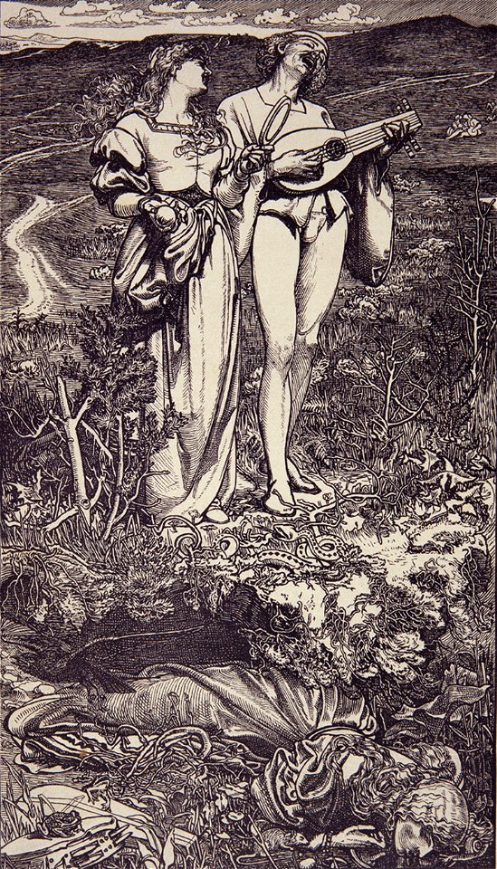 Frederick Sandys - Amor Mundi
