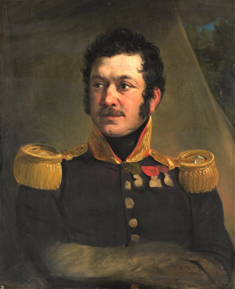 Frederik Knotzer (1782-1853). Luitenant-generaal Rijksmuseum SK-A-1538