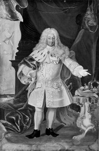 Fredrik I (1676-1751), lantgreve av Hessen-Kassel, kung av Sverige, gift med 1 - Nationalmuseum - 39403. Free illustration for personal and commercial use.