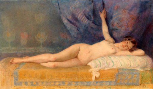 Frederick Vezin Liegender Akt