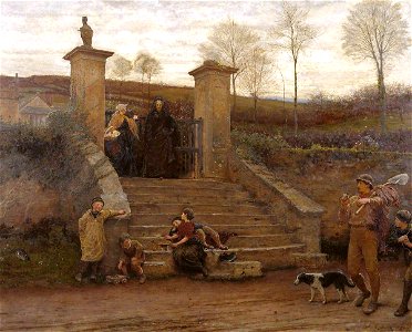 Frederick Walker (1840-1875) - The Old Gate - N03514 - National Gallery