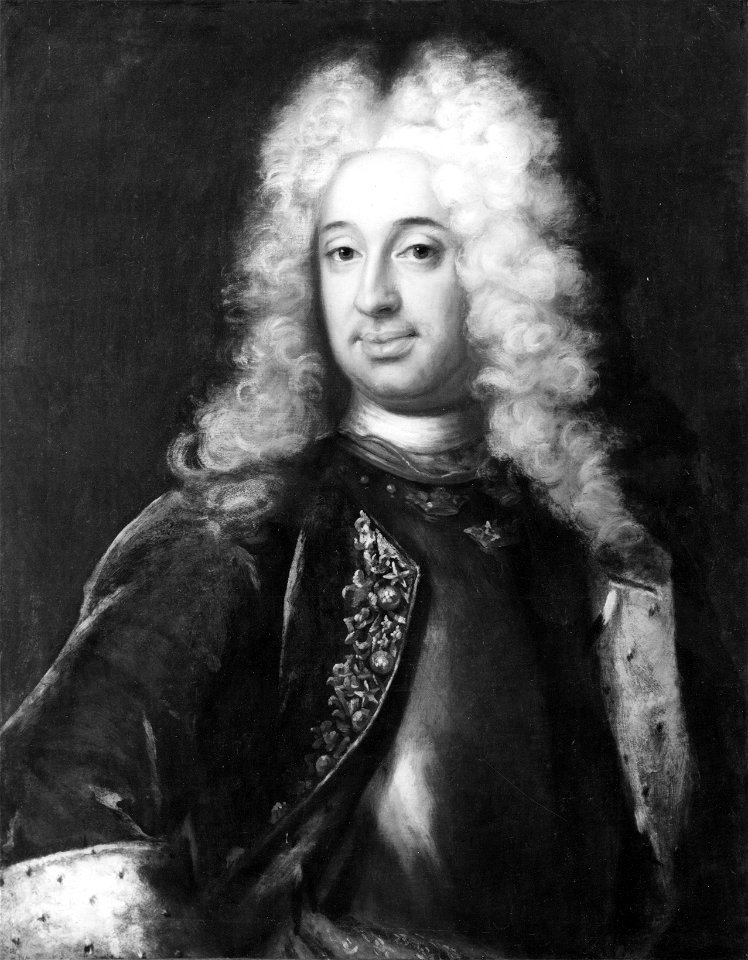 Fredrik I, 1676-1751, kung av Sverige, lantgreve av Hessen-Kassel - Nationalmuseum - 16052