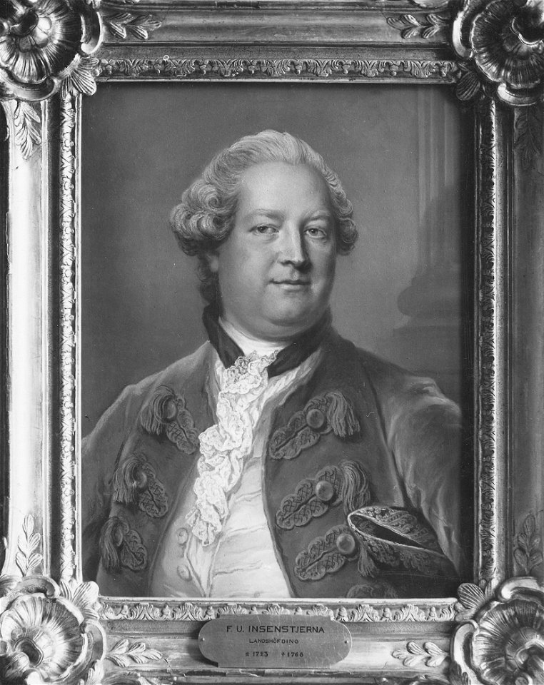 Fredrik Ulrik Insenstierna, 1723-1768 (Gustaf Lundberg) - Nationalmuseum - 40056