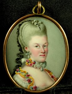 Frederika Sophia Wilhelmina (1751-1820), prinses van Pruisen, echtgenote van prins Willem V Rijksmuseum SK-A-4458. Free illustration for personal and commercial use.