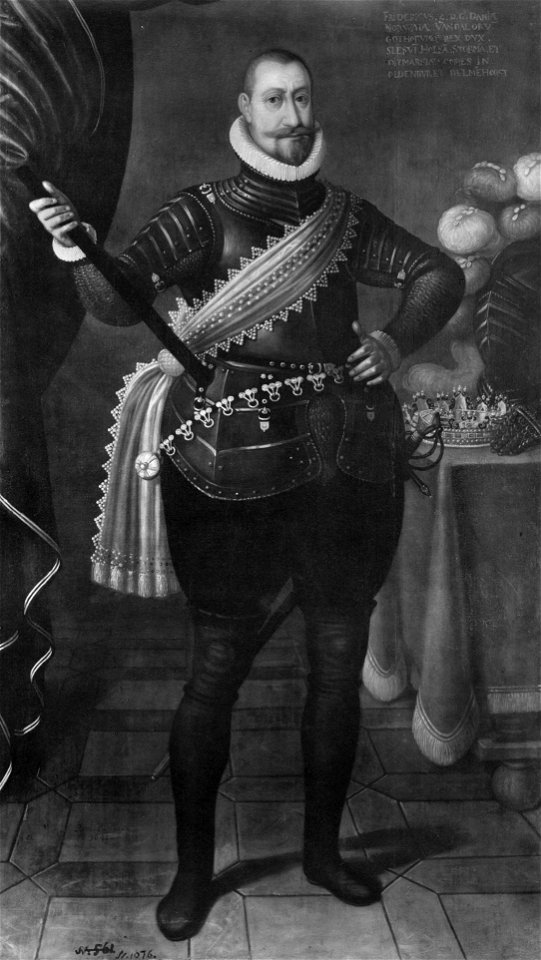 Fredrik II, 1534-1588, kung av Danmark och Norge (Remmert Petersen) - Nationalmuseum - 15790