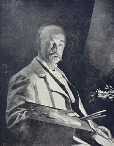 Fredrik Krebs självporträtt