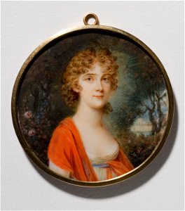 Fredrika Dorotea Wilhelmina, drottning av Sverige (Fredrik Philip Klingspor) - Nationalmuseum - 24616