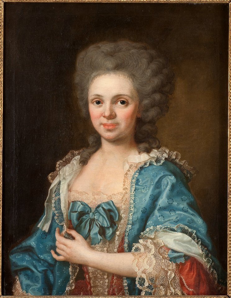 Fredrika Svan (Ulrica Fredrica Pasch) - Nationalmuseum - 39844