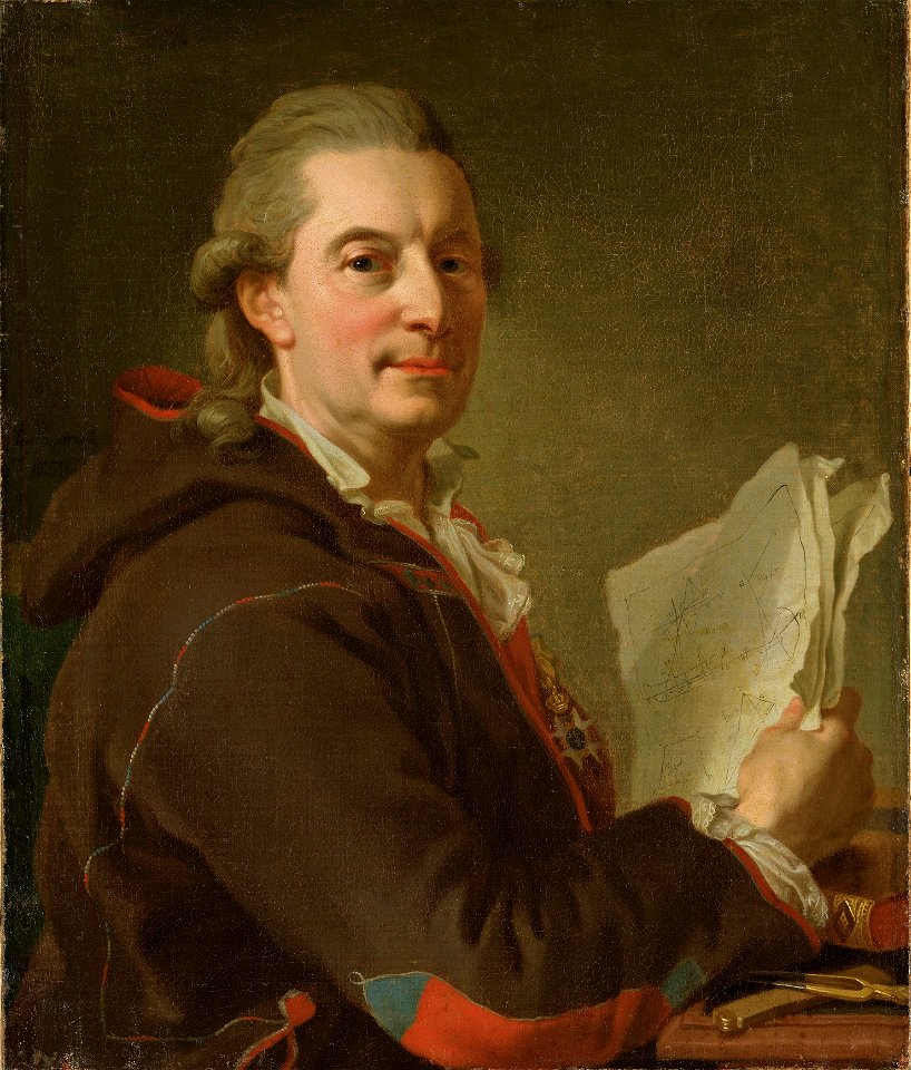 Fredrik Henrik af Chapman, 1721-1808 (Lorens Pasch d.y.) - Nationalmuseum - 39755