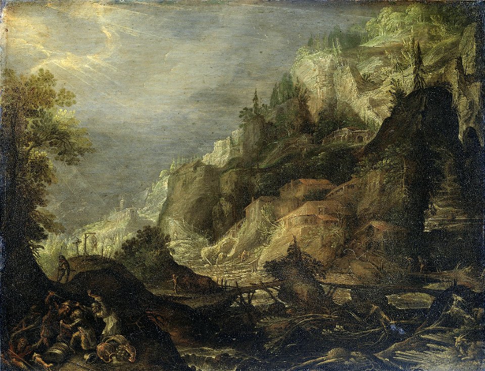 Frederik van Valckenborch - Mountainous Landscape