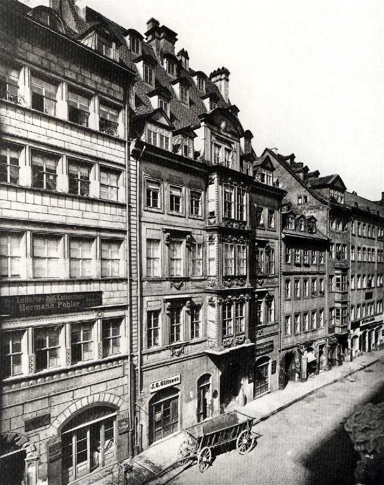 Fregehaus Leipzig um 1880