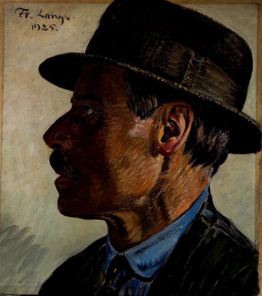 Frederik Lange - Self-portrait - Google Art Project