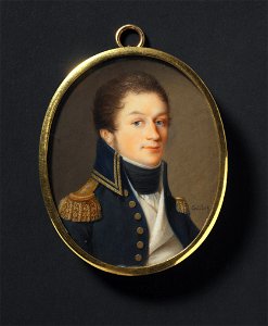 Fredrik Pontus Schenson (1774-1828),stallmästare,stuterichef Strömsholm (Jacob Axel Gillberg) - Nationalmuseum - 24536
