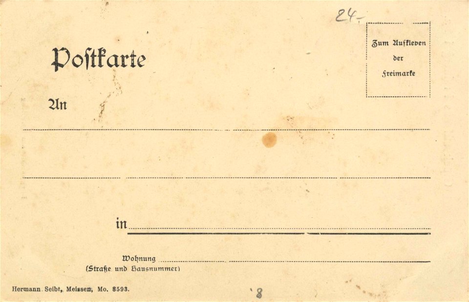 Freiberg i. Sa., Sachsen - Bergparade am Streittag (back) (Zeno Ansichtskarten)