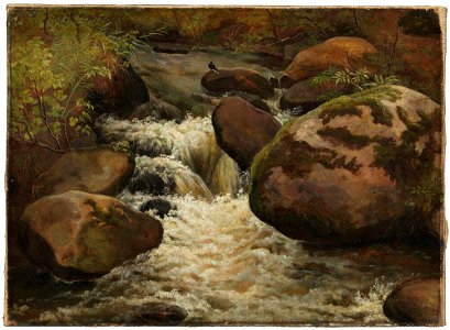 Frederik Sødring - Rushing Brook - NM 7399 - Nationalmuseum