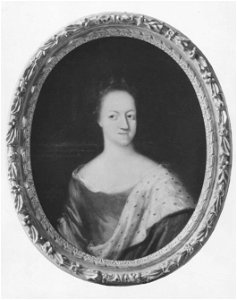 Fredrika Amalia, 1649-1704, prinsessa av Danmark, hertiginna av Holstein-Gottorp (David von Krafft) - Nationalmuseum - 15949