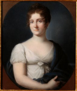 Fredrika Dorotea Vilhelmina (1781-1826) (Johann Heinrich Schröder) - Nationalmuseum - 39623. Free illustration for personal and commercial use.