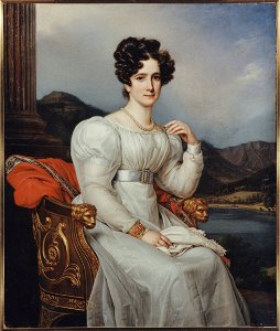 Fredrika Dorotea Vilhelmina, 1781, 1826, Drottning av Sverige (Joseph Karl Stieler) - Nationalmuseum - 42444