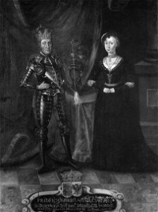 Fredrik I, 1471-1533, kung av Danmark och Norge och Anna, 1487-1514, prinsessa av Brandenburg - Nationalmuseum - 15826