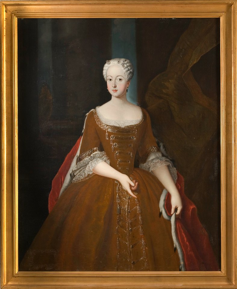 Fredrika Lovisa, prinsessa av Preussen - Nationalmuseum - 14679. Free illustration for personal and commercial use.