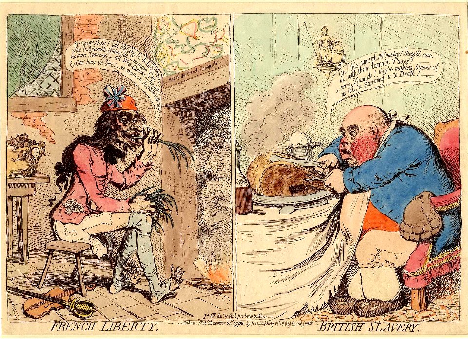 French Liberty. British Slavery (BM 1868,0808.6253)