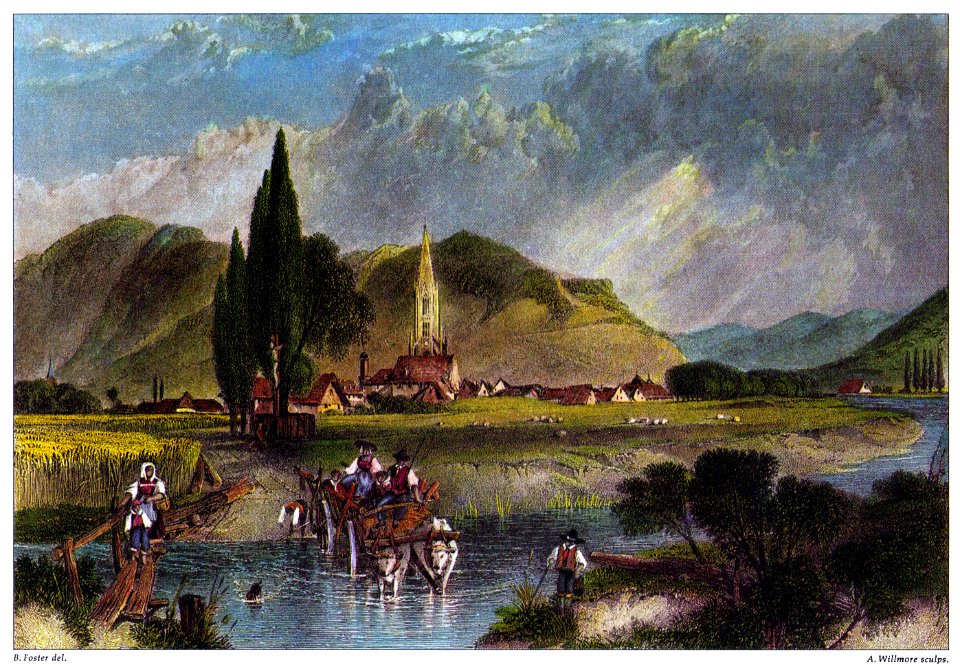 Freiburg im Breisgau c1855