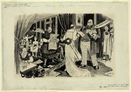 Freedom of the press) - Art Young LCCN2009631229
