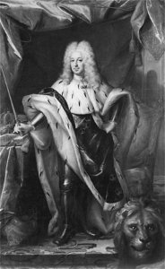 Fredrik I, 1676-1751, konung av Sverige lantgreve av Hessen-Kassel (Georg Desmarées) - Nationalmuseum - 14993