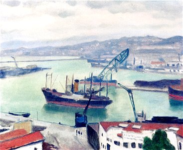 Freighter in Port Albert Marquet (1941-1942)