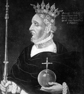 Fredrik I, 1471-1533, kung av Danmark och Norge - Nationalmuseum - 16010. Free illustration for personal and commercial use.