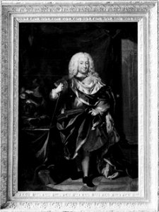 Fredrik I, 1676-1751, kung av Sverige (Georg Engelhard Schröder) - Nationalmuseum - 39192. Free illustration for personal and commercial use.