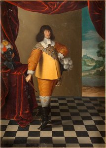 Fredrik III, 1609-1670, kung av Danmark och Norge (Andreas Magerstadt) - Nationalmuseum - 17920. Free illustration for personal and commercial use.