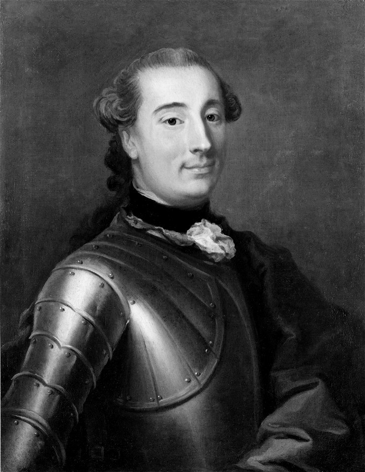 Fredrik Ulrik Cronhielm af Flosta, 1731-1769 (Carl Fredrich Brander) - Nationalmuseum - 38937
