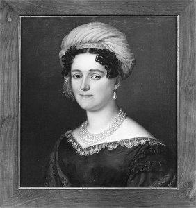 Fredrika Dorotea Wilhemina (1781-1826), prinsessa av Baden, drottning av Sverige - Nationalmuseum - 40027. Free illustration for personal and commercial use.