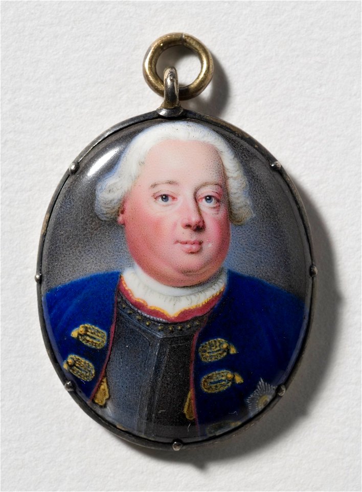 Fredrik Wilhelm I, 1688-1740, kung av Preussen, kurfurste av Brandenburg (Johann Harper) - Nationalmuseum - 117988