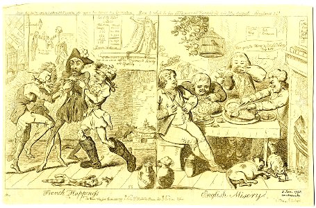 French happiness English misery. (BM 1868,0808.6270)