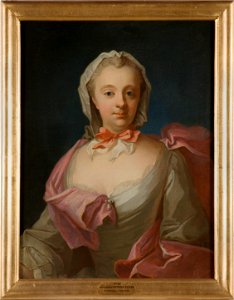 Fredrika Wrangel af Lindeberg, 1728-1788 (Olof Arenius) - Nationalmuseum - 16114