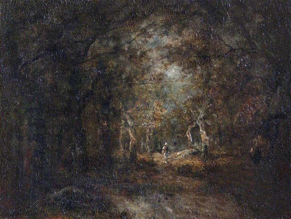 French (Barbizon) School (attributed to) - A Woodland Glade - 637652 - National Trust