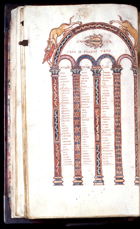 French - Leaf from Gospels - Walters W313V - Open Reverse (2)