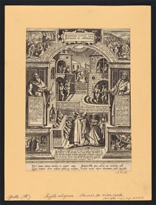 Freeing The Prisoners 1577 print by Hans Bol, S.I 54339, Prints Department, Royal Library of Belgium