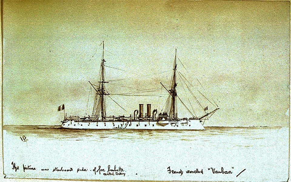 French ironclad 'Vauban' RMG PU0306